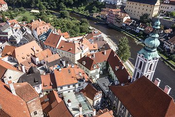 Image showing View of Cesky Krumlov,Prague