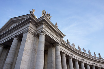 Image showing Saint Peter's Square in Vatican