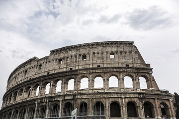 Image showing view of famous ancient Colosseum in Rome