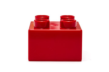 Image showing red building blocks