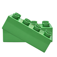 Image showing Green building block