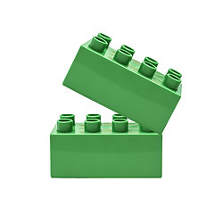 Image showing Green building block