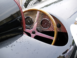Image showing racing car dashboard