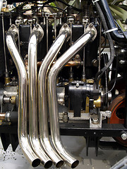 Image showing motorcycle engine