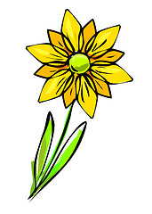 Image showing yellow flower