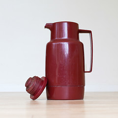 Image showing Old coffee tumbler (Thermo bottle)