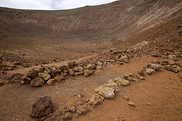 Image showing stone in los volcanes lanzarote   