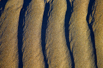 Image showing spain texture abstract of a  dry sand 