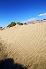 Image showing abstract  mountain in the   lanzarote spain 