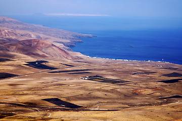 Image showing from the  field coastline