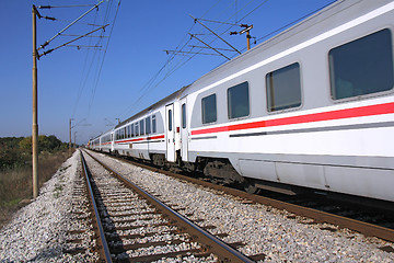 Image showing Passenger train