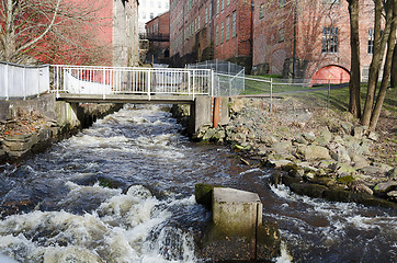 Image showing rushing water