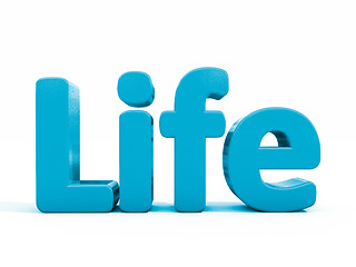 Image showing 3d word life