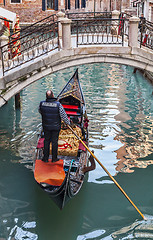 Image showing Gondolier