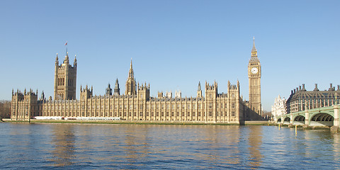 Image showing Houses of Parliament London