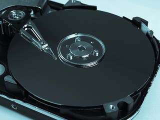Image showing PC hard disk