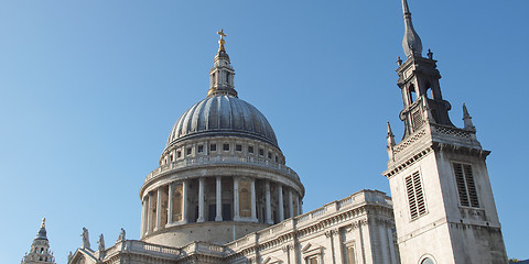 Image showing St Paul Cathedral, London