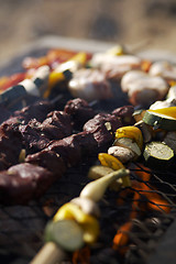 Image showing bbq sticks