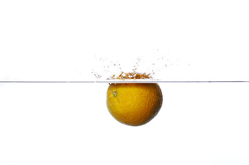 Image showing drowning orange