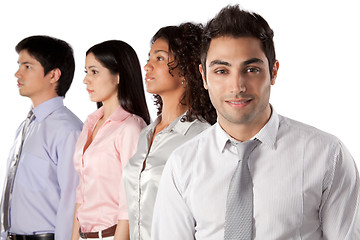 Image showing Multiethnic Group of Businesspeople