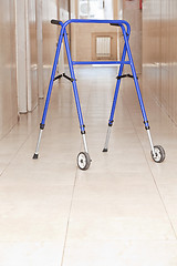 Image showing adjustable Folding Walker For Elderly