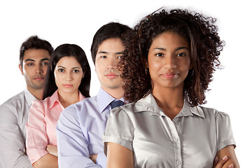 Image showing Multiethnic Group of Businesspeople