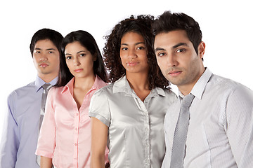 Image showing Multiethnic Group of Businesspeople