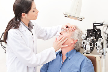 Image showing Eyesight Test Examination