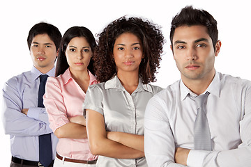 Image showing Multiethnic Group of Businesspeople