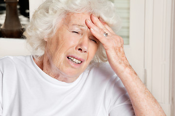 Image showing Woman With Headache