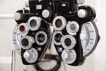 Image showing Eye Exam Equipment