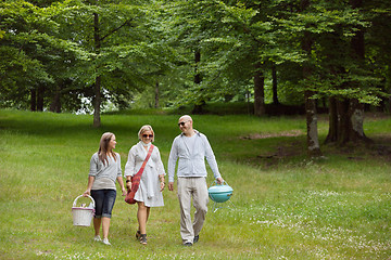 Image showing Friends On a Weekend Outing