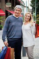 Image showing Couple With Shopping Bags