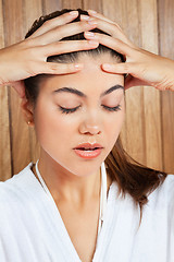 Image showing Woman Suffering Headache