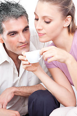 Image showing Portrait of Lovely Couple