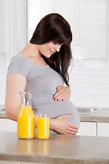 Image showing Happy Pregnant Woman