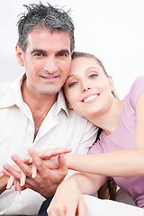 Image showing Portrait of Lovely Couple