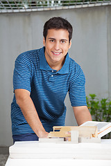 Image showing Architect Working On Project