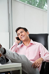 Image showing Businessman On a Call