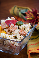 Image showing Smoked Salmon Pasta