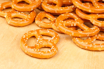 Image showing Mini pretzels