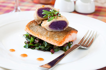 Image showing Crispy Seared Creemore Rainbow Trout