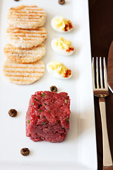 Image showing Ontario Bison Tartare