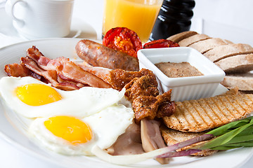 Image showing Meat Lover's Breakfast