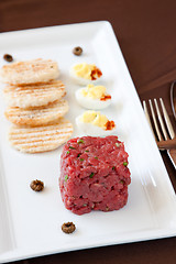 Image showing Ontario Bison Tartare