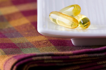 Image showing Fish Oil Capsules