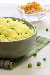 Image showing Vegetable rice - Indian style, Basmati