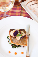 Image showing Crispy Seared Creemore Rainbow Trout