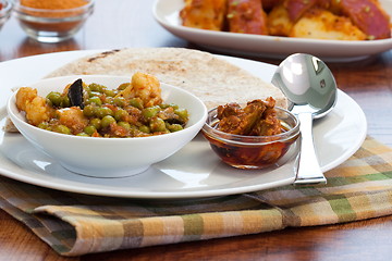 Image showing Indian food - Vegetable Curry