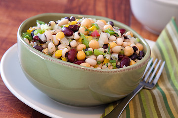 Image showing Assorted Bean Salad